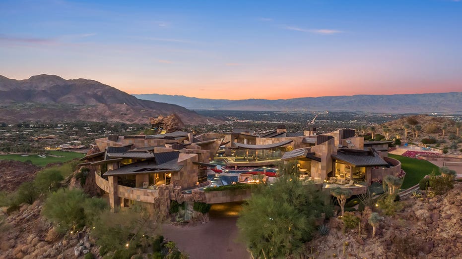 House is located on palf Desert, California