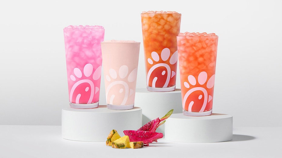 Chick-fil-A Pineapple Dragonfruit Beverages