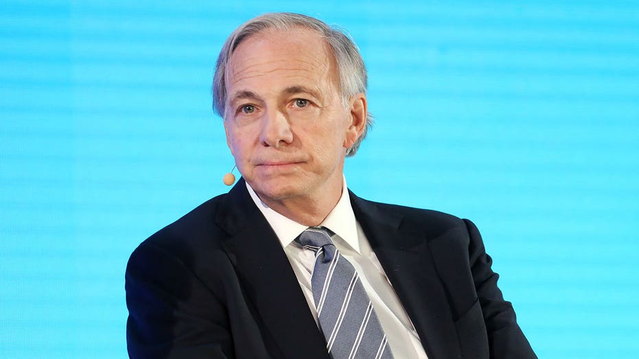 Ray Dalio, founder of Bridgewater Associates LP, pauses during a panel discussion at the Bloomberg New Economy Forum in Beijing, China, on Thursday, Nov. 21, 2019. The New Economy Forum, organized by Bloomberg Media Group, a division of Bloomberg LP, aims to bring together leaders from public and private sectors to find solutions to the world's greatest challenges. Photographer: Takaaki Iwabu/Bloomberg via Getty Images