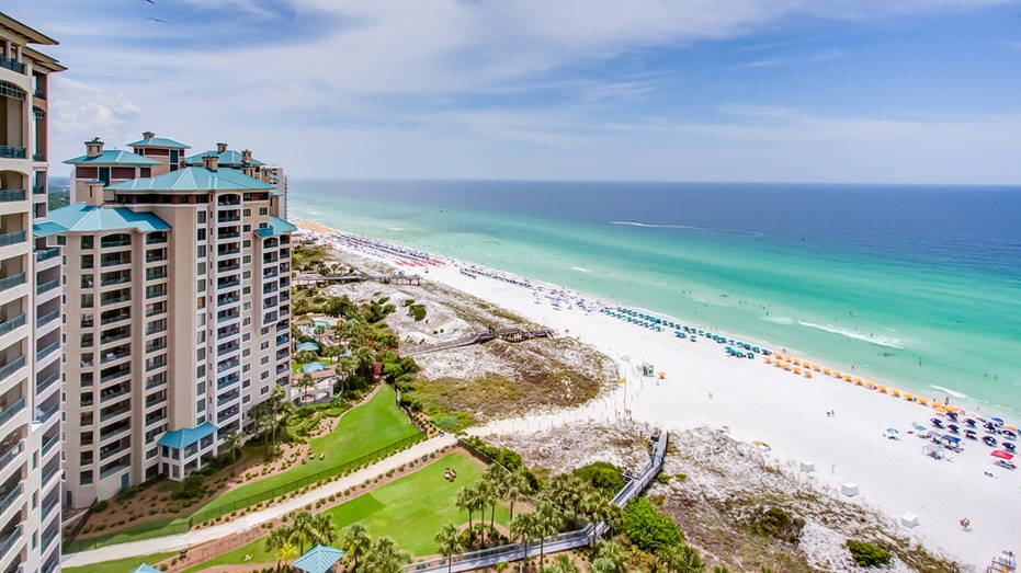 A beach resort in Florida