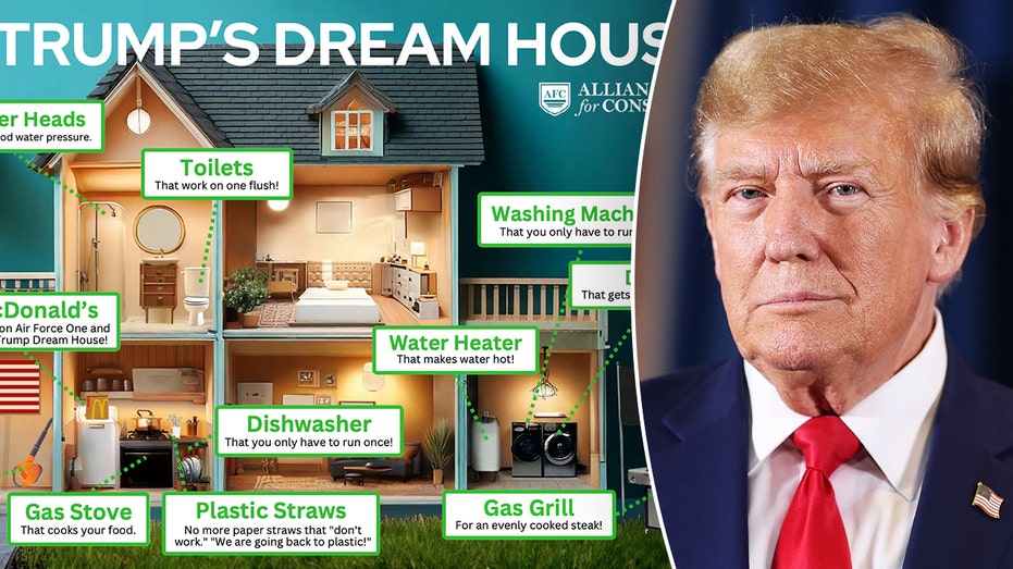 Trump photo with Dream House promo