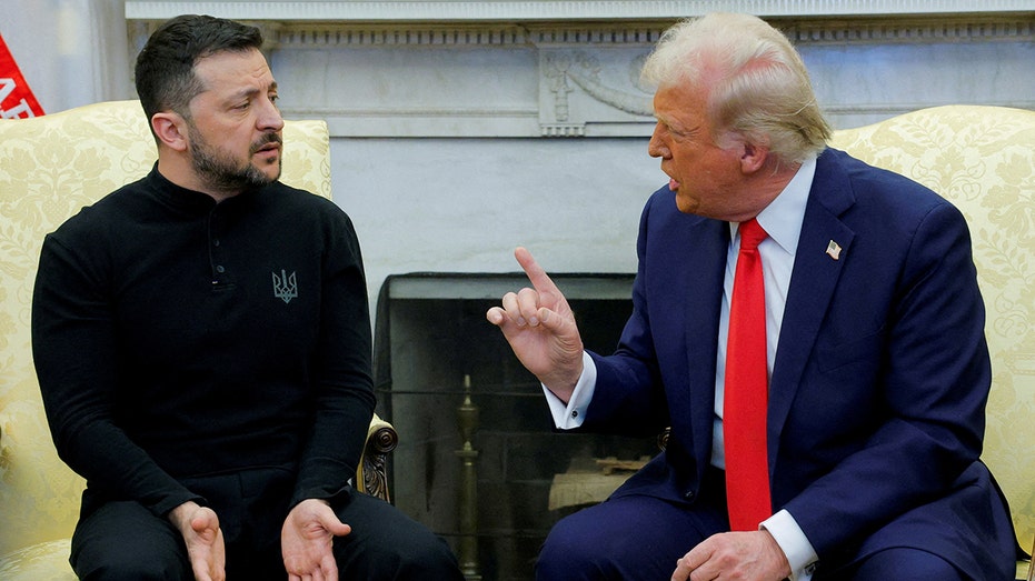 President Donald Trump meets Ukrainian President Volodymyr Zelenskyy