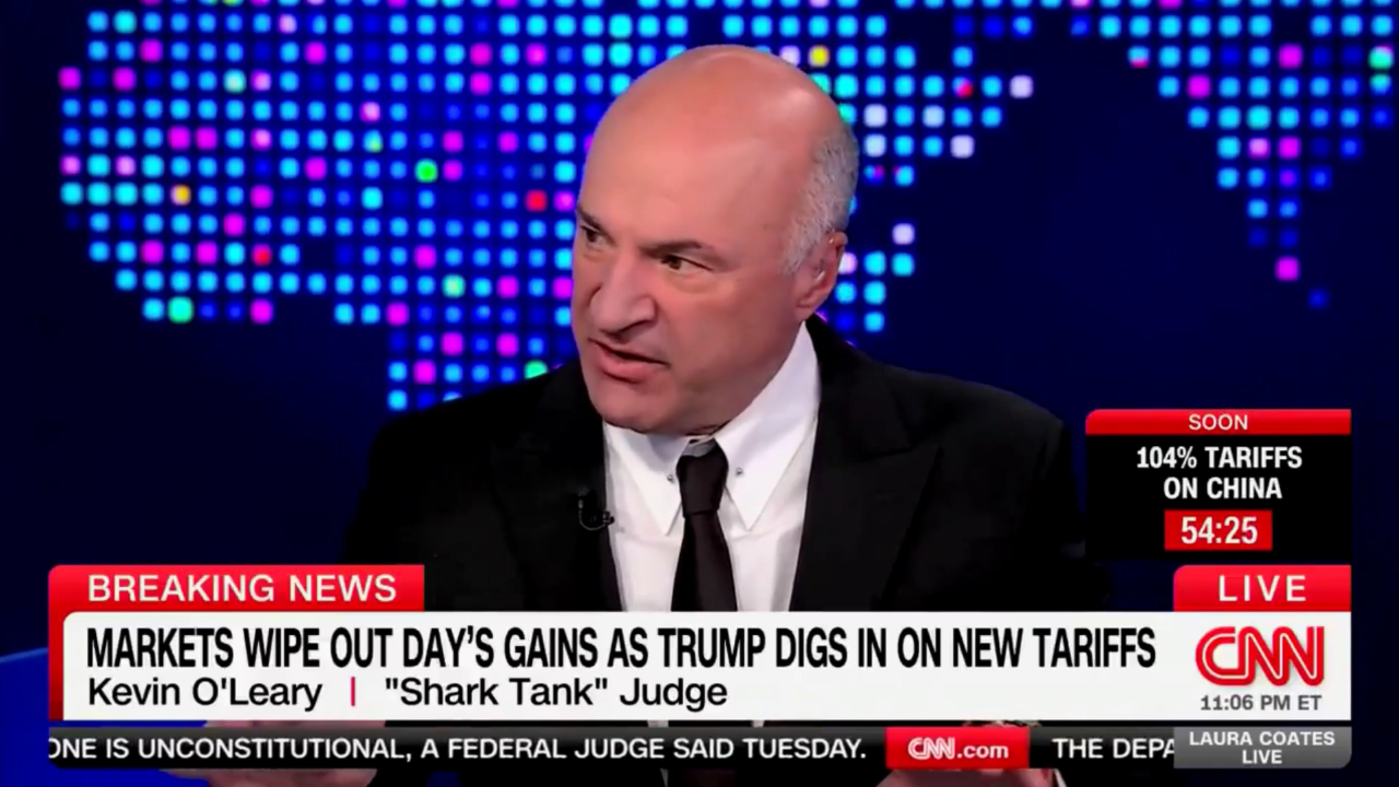 Kevin O’Leary defends Trump tariffs, calls on 400% increase on China to ‘level the playing field’