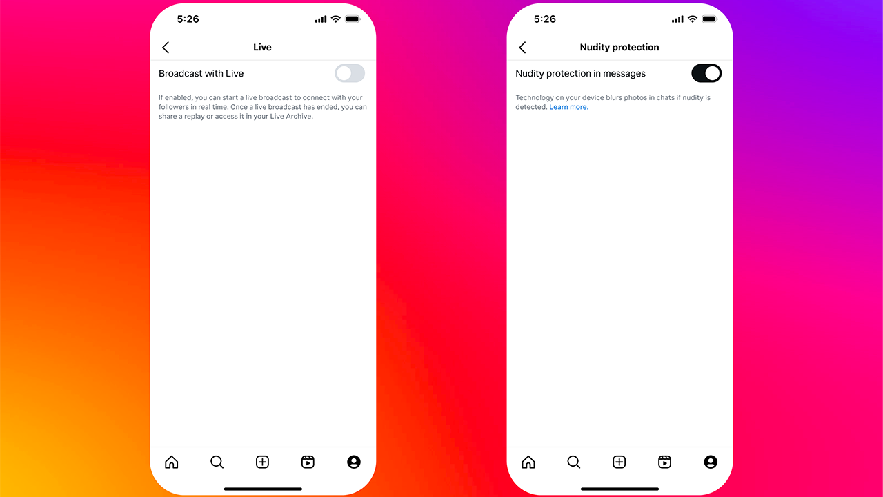 Instagram Teen Accounts releases new protections on livestreaming, nude