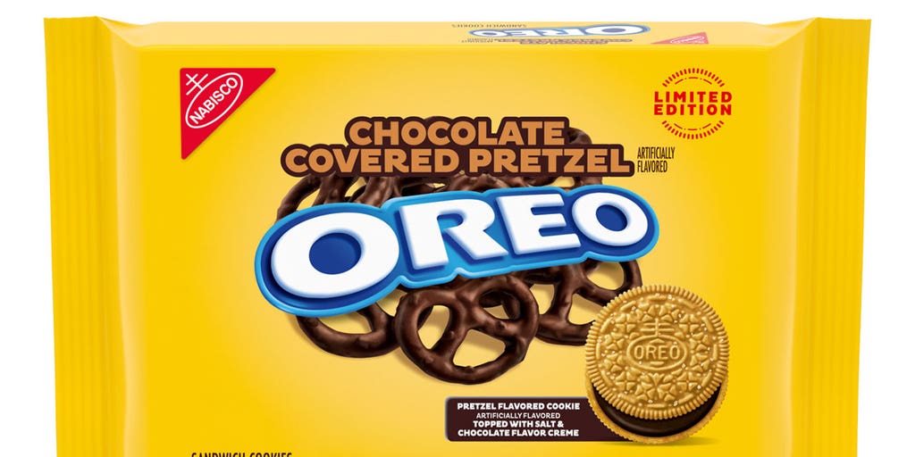 Oreo to debut limited-edition Chocolate Covered Pretzel flavored