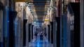 ASHBURN, VA - MAY 9: People walk through the hallways at Equinix Data Center in Ashburn, Virginia, on May 9, 2024. (Amanda Andrade-Rhoades for The Washington Post via Getty Images) - Fox News