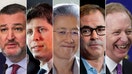 Left to right: Sen. Ted Cruz, OpenAI CEO and founder Sam Altman, Advanced Micro Devices (AMD) CEO and Chair Dr. Lisa Su, CoreWeave CEO and co-founder Michael Intrator, and Microsoft Corporation Vice Chair and President Brad Smith