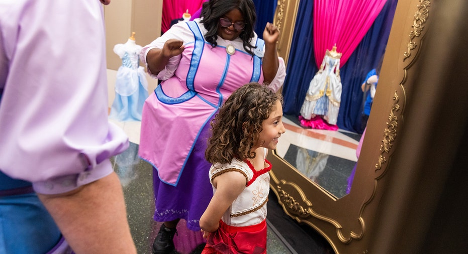 Moana Wish kid at Once Upon A Wish Party
