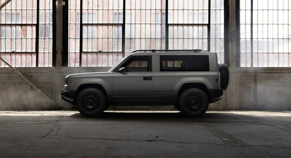 The Slate Auto electric vehicle in the SUV style.