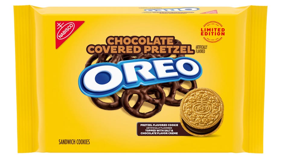 The upcoming limited-edition Oreo flavor is Chocolate Covered Pretzel