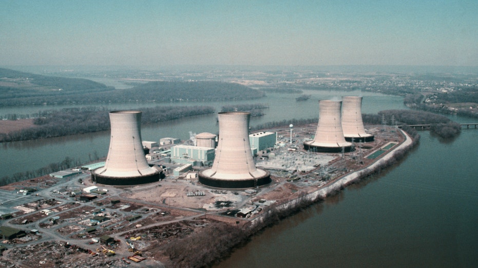 Three Mile Island Nuclear Generating Station circa 1979.