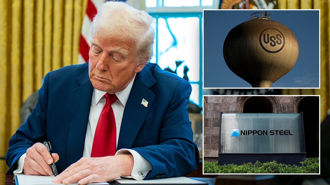 Trump touts ‘partnership’ in steel deal with Nippon: ‘US Steel will REMAIN in America’