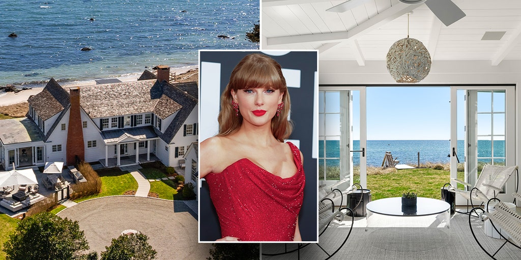 Taylor Swift's former oceanfront home in Cape Cod for sale at