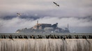 Alcatraz Island in San Francisco Bay as seen from Treasure Island in San Francisco, on Wednesday, Sept. 18, 2024.
