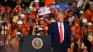 U.S. President Donald Trump speaks to supporters during a rally at the US Steel-Irvin Works on May 30, 2025 in West Mifflin, Pennsylvania. President Trump visits the steel factory after greenlighting the long-proposed merger between U.S. Steel and Tokyo-based Nippon Steel. - Fox Business News