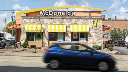 An exterior view of a McDonald's fast food restaurant on May 24, 2024. - Fox Business News