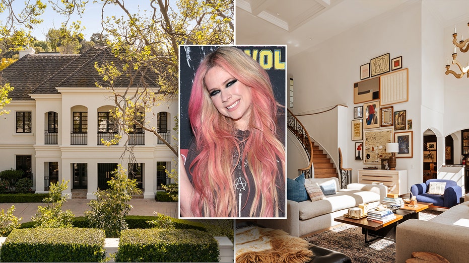 Insert from Avril Lavigne to divide her home.