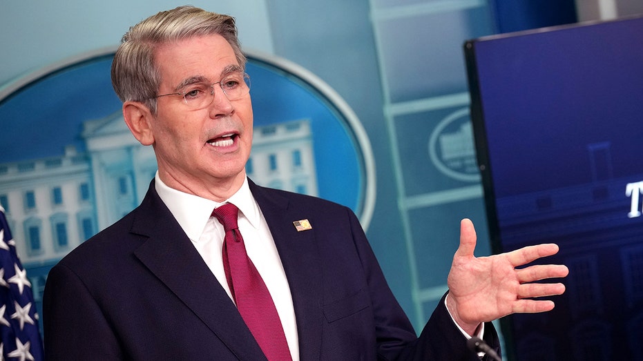 Scott Bessent at White House press briefing