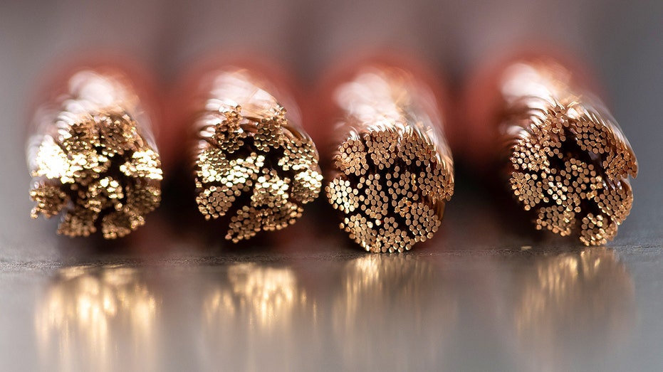 Four batches of copper wire