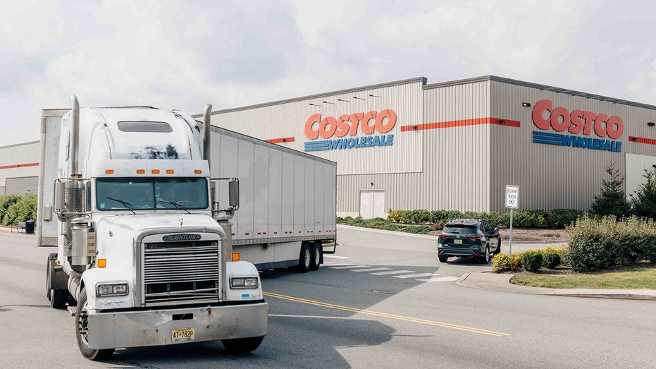 Costco charging truck