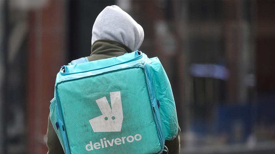 Deliveroo delivery rider