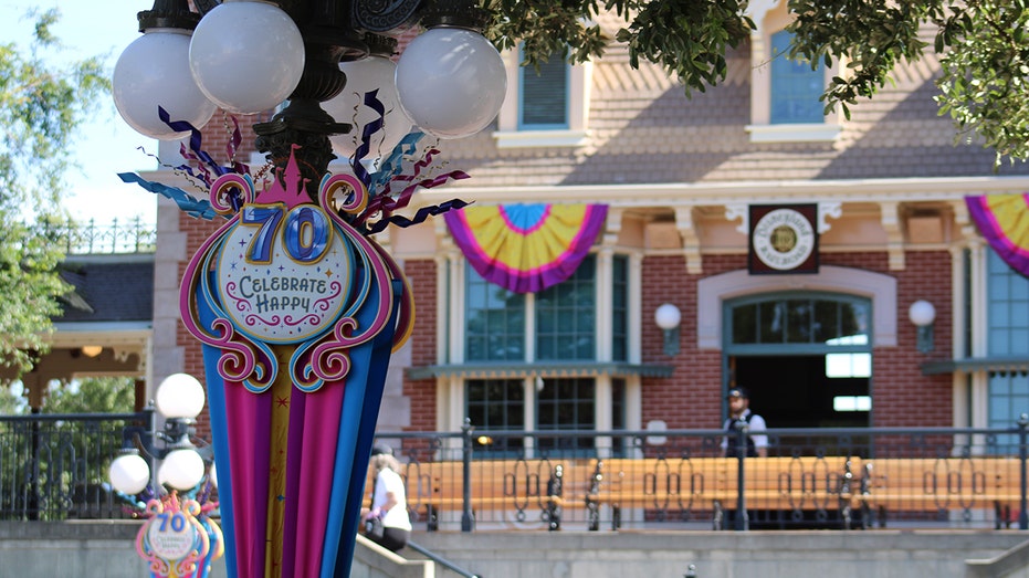 Disneyland Park Main Street 70th anniversary