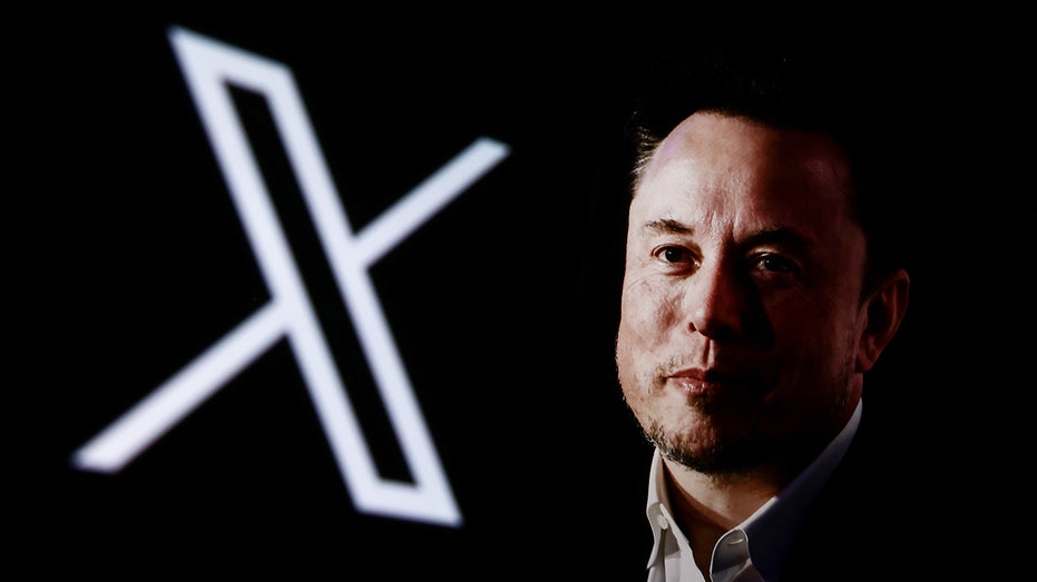 Ered musk next to x logo