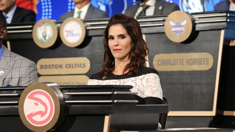 jami gertz at the 2018 nba draft