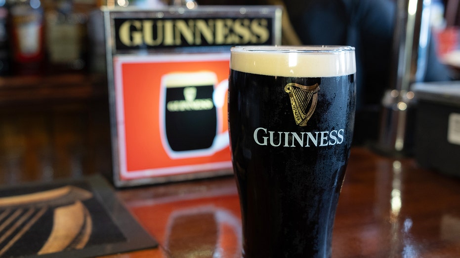 Pint of Guinness in London