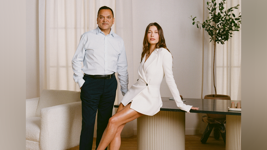 Chairman of the Board and CEO of Elf TARANG AmIN and Rhode Hailey Bieber