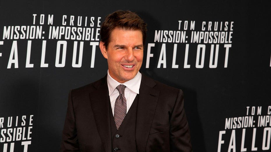 Actor and producer Tom Cruise arrives for a screening of "Mission Impossible - Fallout" at the Smithsonian National Air and Space Museum on July 22, in Washington, DC. (ALEX EDELMAN/AFP via Getty Images)