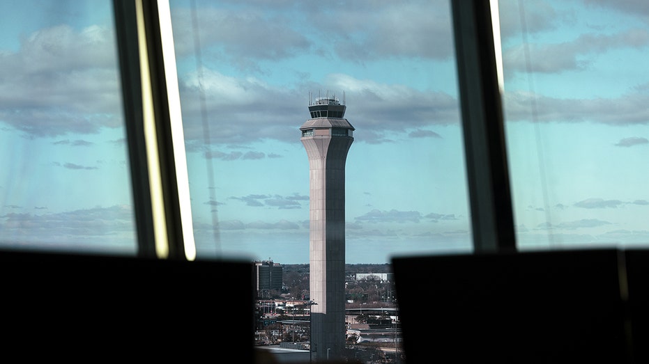 Newark Airport tower from March 2024