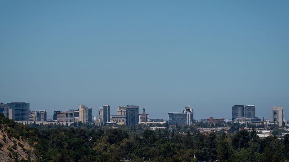 SAN JOSE, CALIFORNIA - AUGUST 15: A general view of the downtown skyline on August 15, 2024 in San Jose, California. The median single-family home price has surpassed $2 million in the San Jose metro area, marking a nationwide record. (Photo by Loren Elliott/Getty Images)