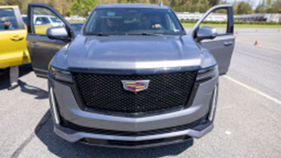 One of the vehicles that GM delivered to the Secret Service