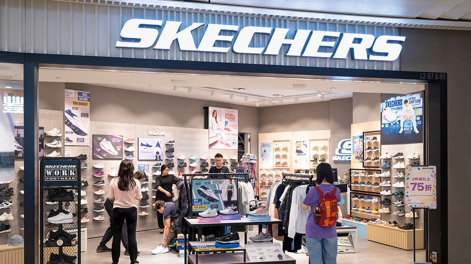 HONG KONG, CHINA - 2024/05/25: Customers are seen at the American lifestyle and performance footwear brand Skechers store in Hong Kong. (Photo by Sebastian Ng/SOPA Images/LightRocket via Getty Images)