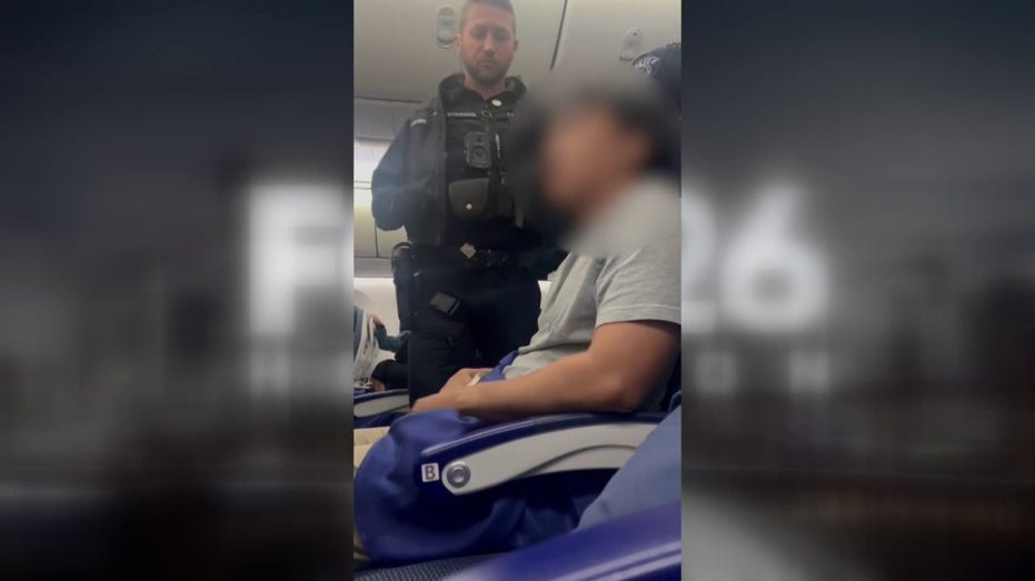 One of the second passenger was acting as soon as the plane landed