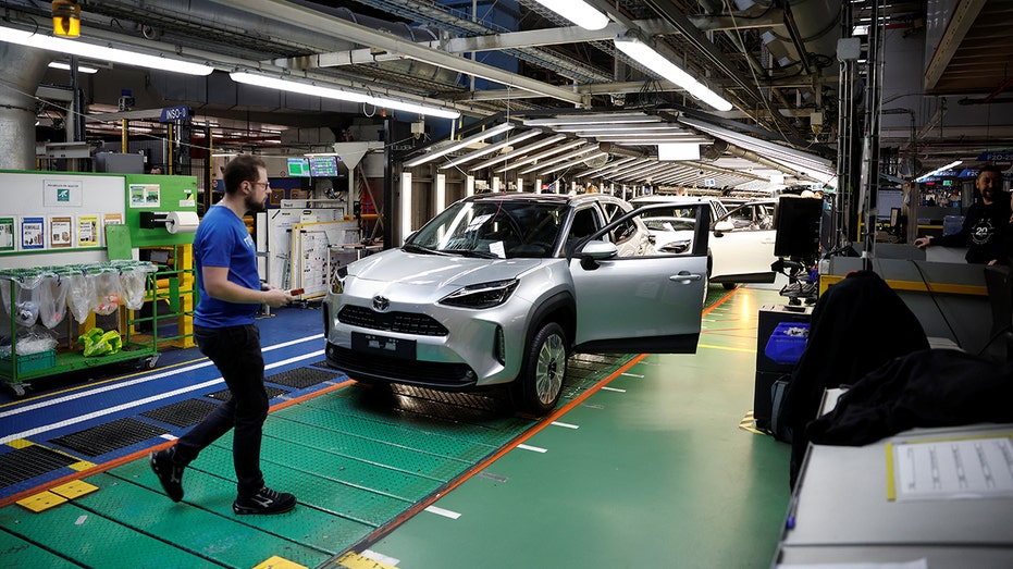 Toyota manufacturing plant in France