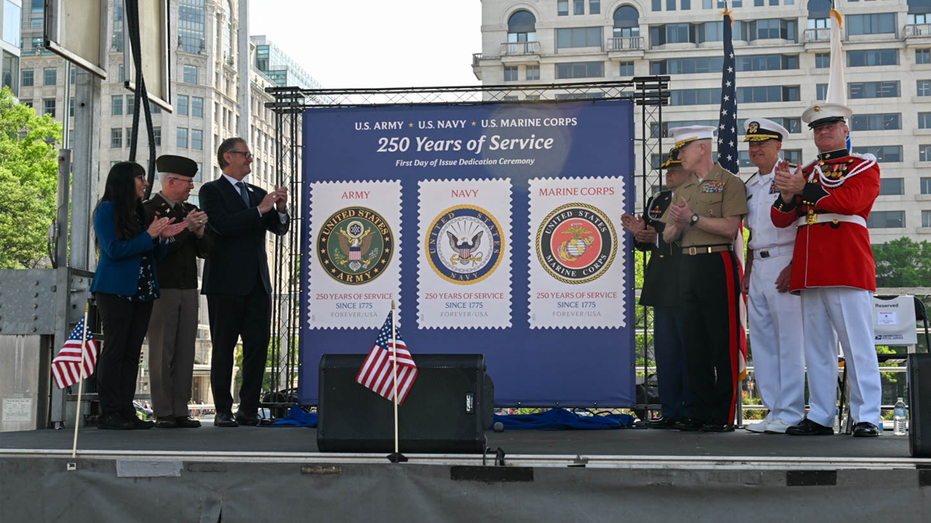 USPS 250th stamp reveal