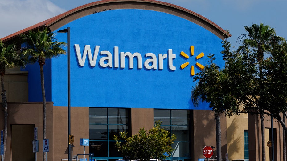 exterior of a Walmart store