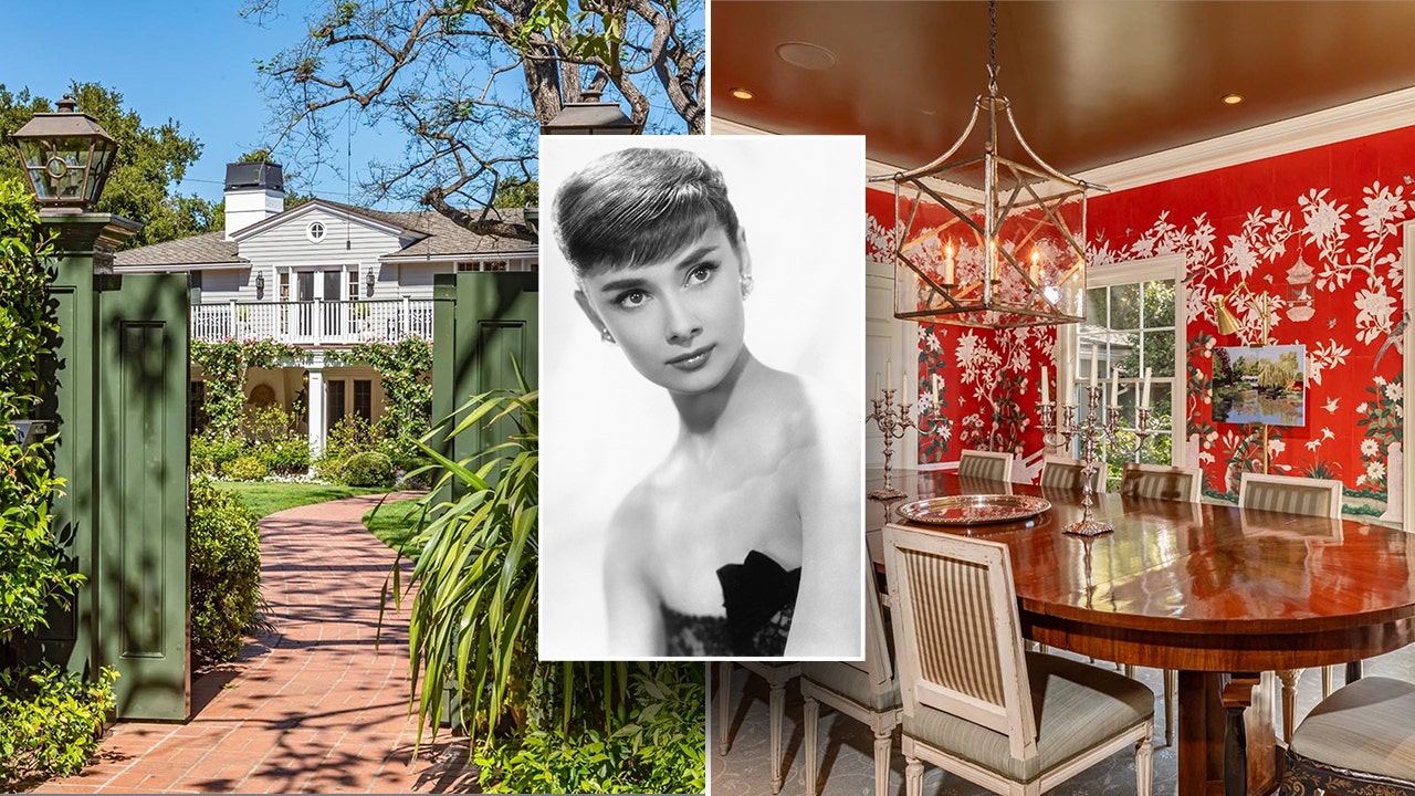 Audrey Hepburn’s former LA home hits the market for .8M