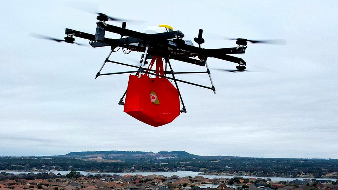 Your DoorDash order might arrive from the sky as drone deliveries take off
