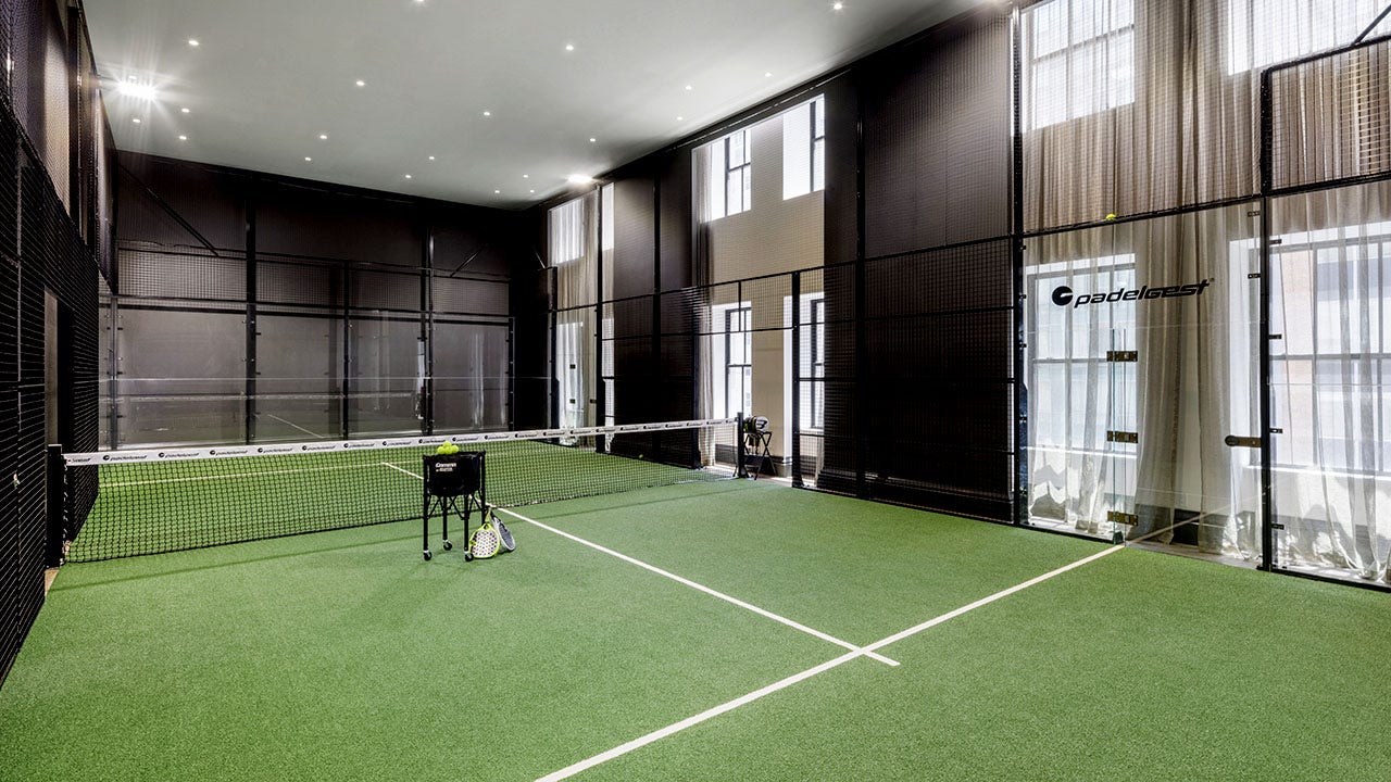 Padel courts become the ultimate status symbol for wealthy homebuyers in luxury buildings