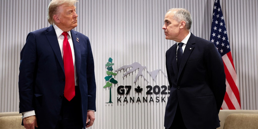 Mark Carney suspends US trade talks and announces retaliatory tariffs | Fox Business