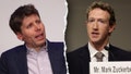 A split of Sam Altman, co-founder and CEO of OpenAI, and Mark Zuckerberg, CEO of Meta. - Fox News