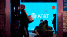 An AT&T store in New York, US, on Monday, Oct. 21, 2024. AT&T Inc. is scheduled to release earnings figures on October 23. Photographer: Gabby Jones/Bloomberg via Getty Images
 - Fox Business News