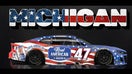 Ricky Stenhouse Jr. will don an American flag-themed car this weekend thanks to Real American Beer. - Fox Business News