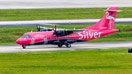 A Silver Airways ATR 42-600 airplane at Tampa Airport in Tampa, Florida, on Oct. 16, 2024. - Fox Business News