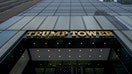 Sign at the entrance to Trump Tower in Midtown Manhattan on June 9, 2025. - Fox Business News