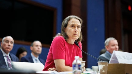23andMe founder Anne Wojcicki testifies during a House Oversight Committee hearing on privacy concerns surrounding 23andMe's bankruptcy sale and protection of Americans' private genetic data, on Capitol Hill on June 10, 2025, in Washington, D.C.  - Fox Business News