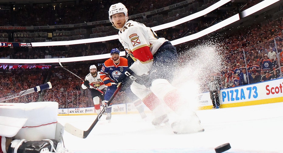Gustav Forsling of the Florida Panthers